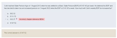 cii ro4|cii r04 pass mark.